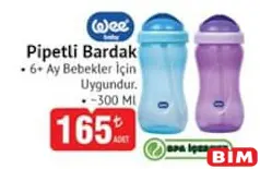 WEE BABY PİPETLİ BARDAK 300 ML